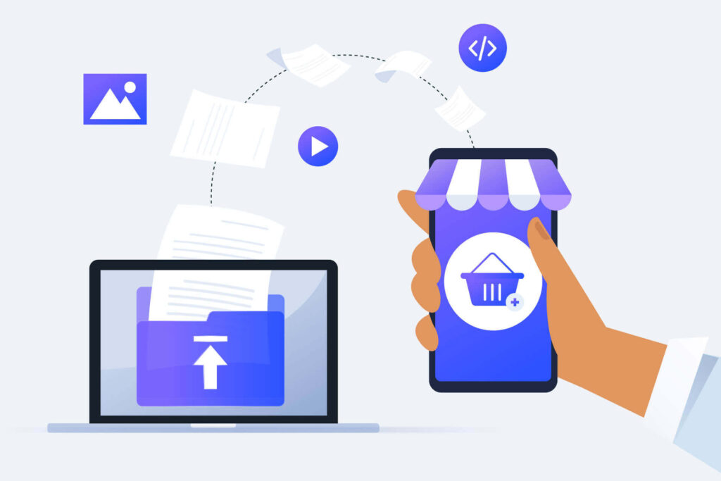 ترحيل المتجر عبر الإنترنت