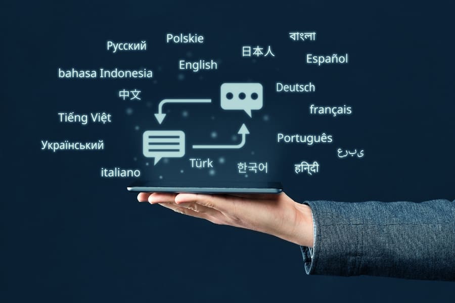 CMS platform capabilities for managing multiple languages